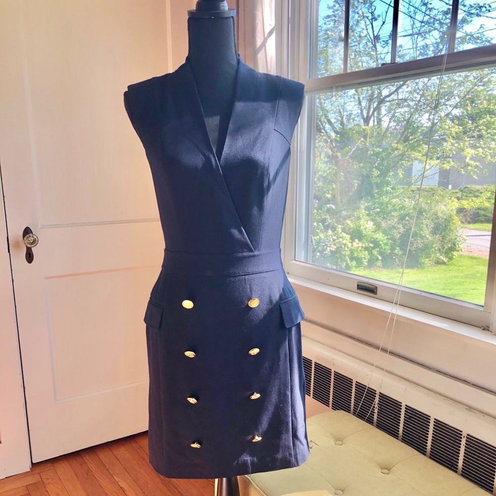 Navy Blue Dress